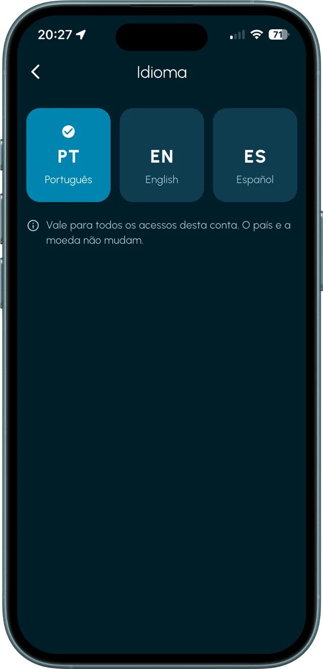 English, Spanish and Portuguese