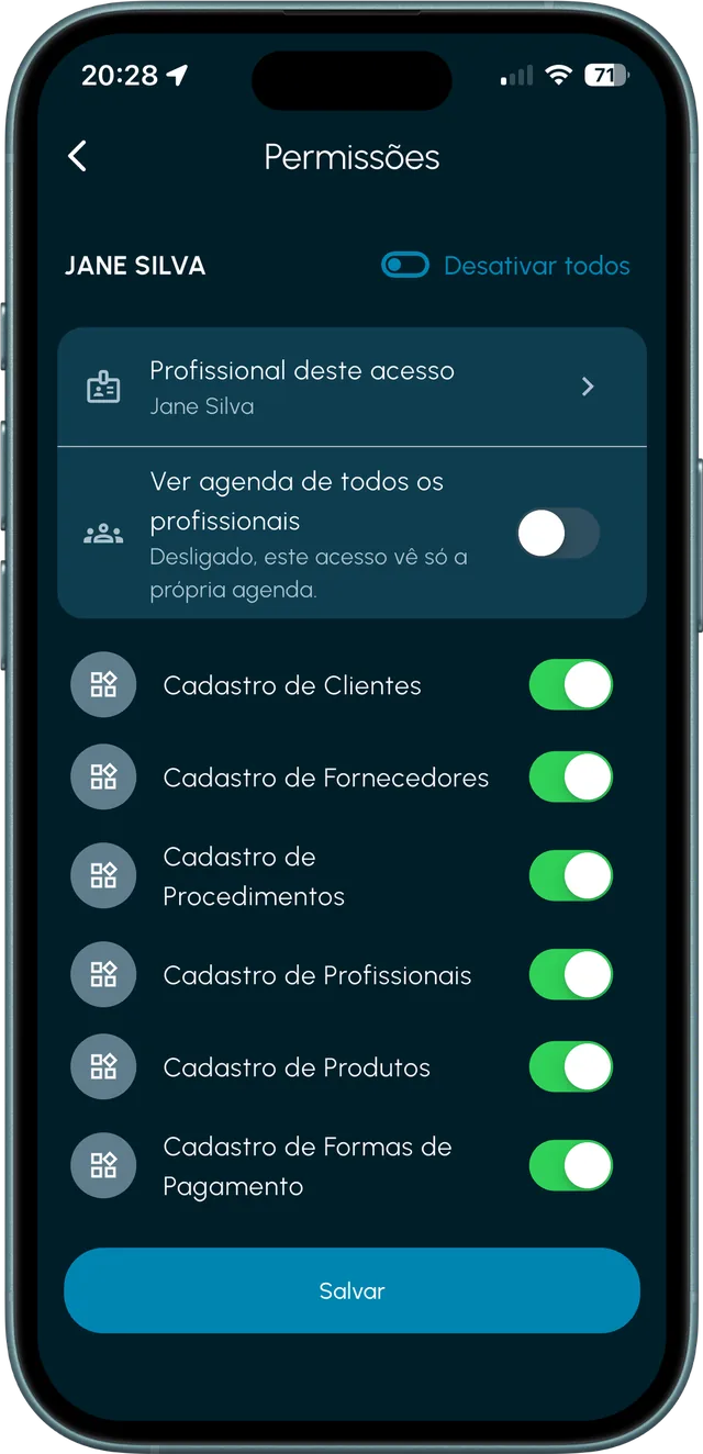 Access permissions